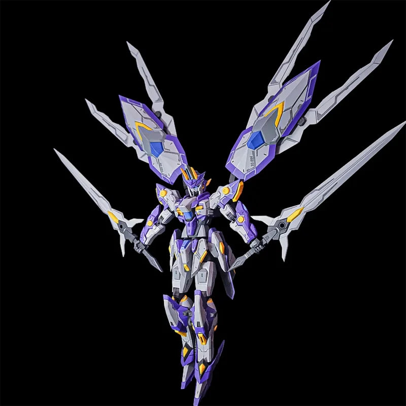 SNAA 1/144 SC-004 Aegis Knight Achilles Series Assembly Model Mecha Action Figure ABS Frame Detachable Collectible Toy Boy Gifts