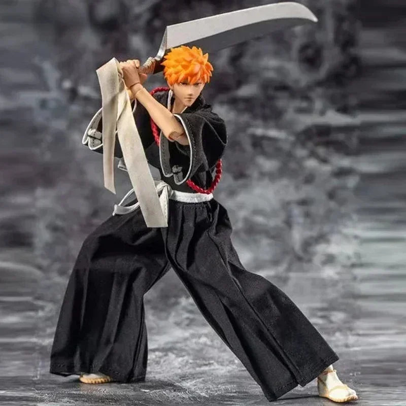 Dasin/Great Toys/GT Bleach Kurosaki Ichigo Aizen Sousuke Ukitake Jushiro Ichimaru Gin SHF Action Figure Present Model in Stock