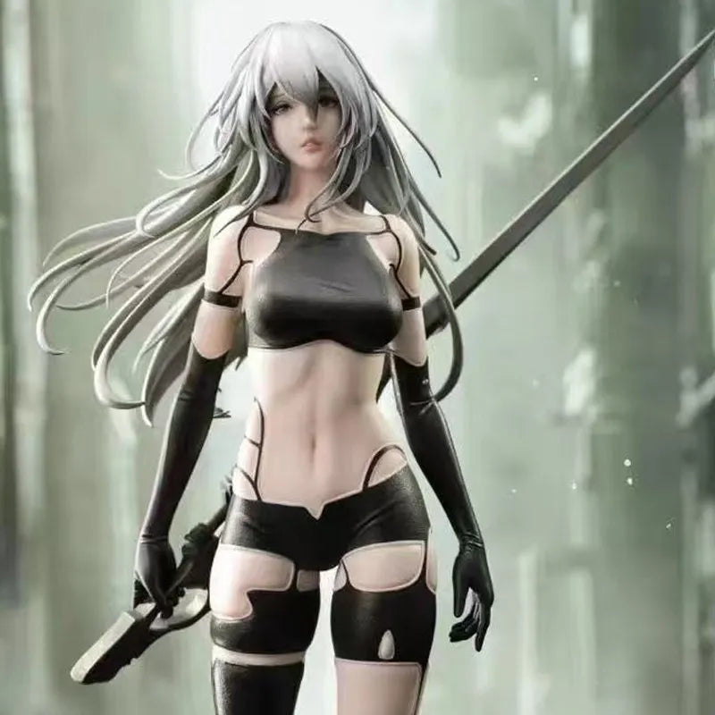 Mechanical Era Animation Game Surrounding Secondary Model A2 War Damage Neil 2b Little Sister Statue Handmade Gift