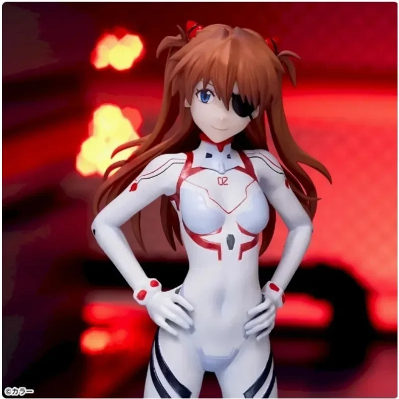 SEGA Original Rebuild of Evangelion Anime Figure Luminasta Asuka Langley Soryu Ayanami Rei Action Figure Toys for Kids Gift