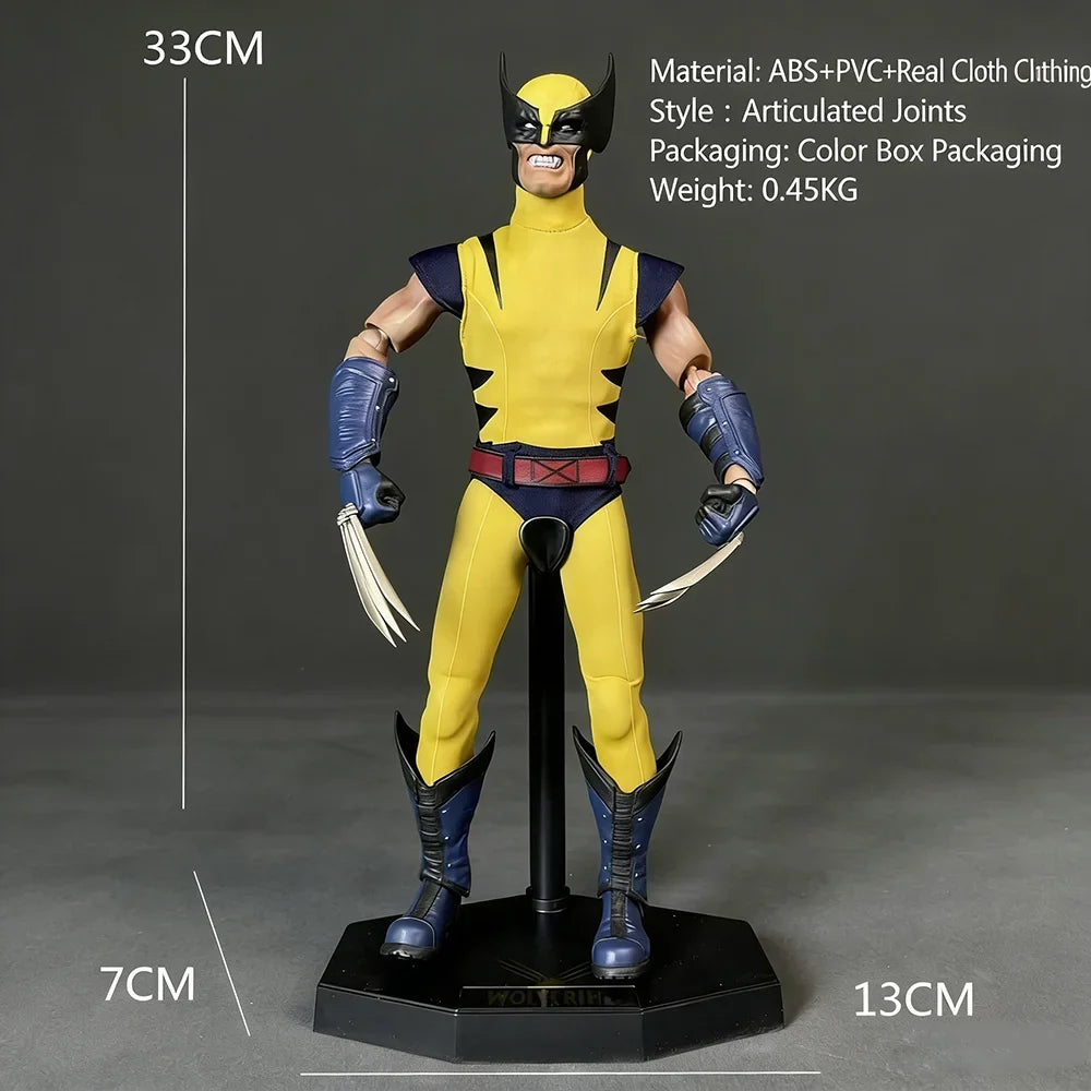 1：6 Marvels X-Men Super Hero Wolverine Logan Articulated PVC Action Figure Collectible Model Toy