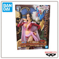In Stock BANDAI Original BANPRESTO DXF THE GRANDLINE SERIES EXTRA Boa Hancock Figure Anime One Piece Model Genuine Toy