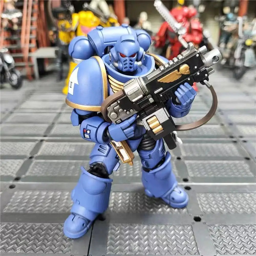 【In stock 】JOYTOY 1/18 Action Figure Warhammer 40K Ultramarines Intercessors Model