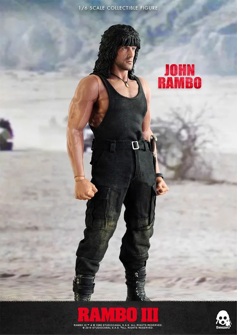 Original Threezer 3A 1/6 3Z0169 Rambo III Rambo John Rambo Action Figure Model Toys 12 inch collectible scene ornament gift
