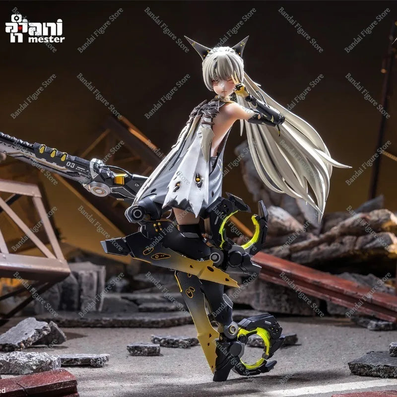 In Sotck AniMester, Nuclear Gold Reconstruction Punishing: Gray Raven - Nanami /9 Pulse Shooting Star TPE Anime Action Figure