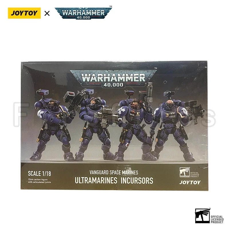 1/18 JOYTOY Action Figure (4PCS/SET) Incursors Anime Model Toy