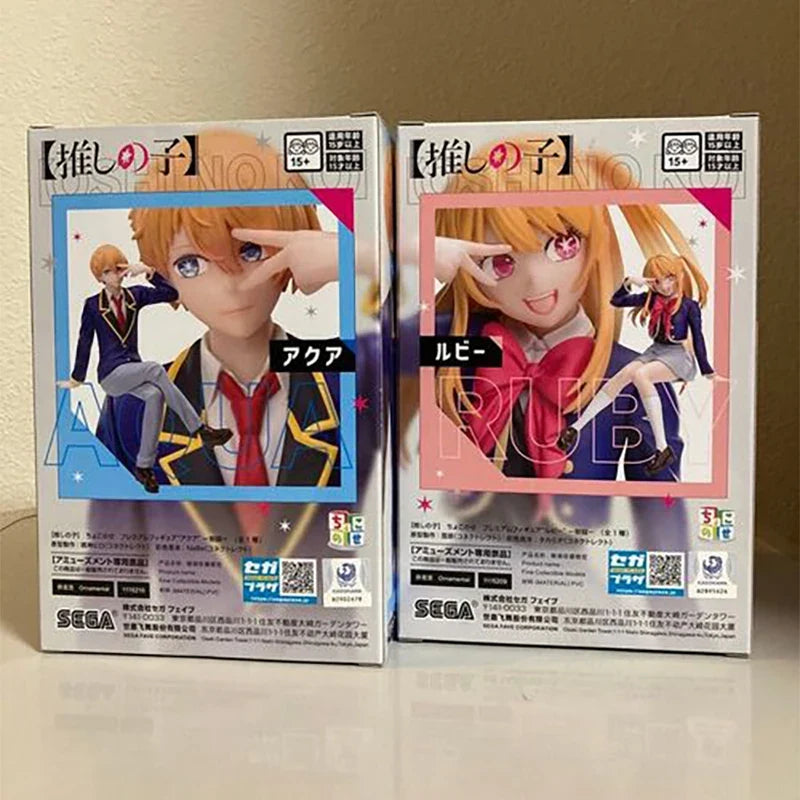 SEGA PM OSHI NO KO Hoshino Aquamarin Hoshino Rubii 13CM PVC Anime Action Figures Model Collection Toy