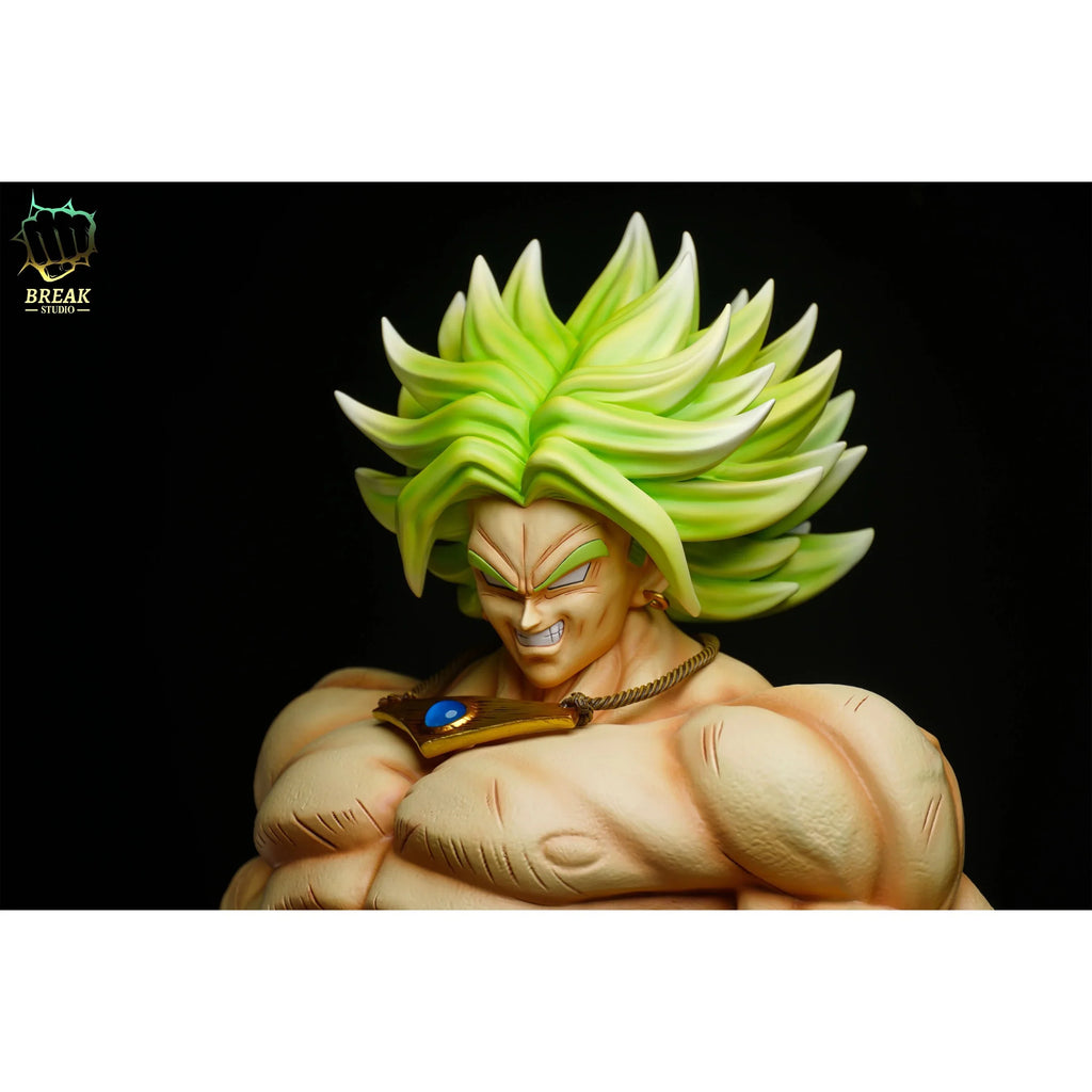 89cm Dragon Ball Broli Super Saiyan Extremely Large Anime Figure Resin Peripheral Collect Desktop Ornaments Birthday Gift Toys