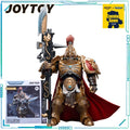 JOYTOY Genuine JOYTOY X Warhammer 40K Series Company Commander A Guard Unit Flag Execution Officer Movable Model Boy's Gift