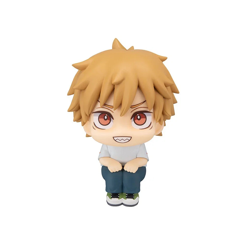 Original MegaHouse Look up Gekijouban Chainsaw Man: Reze Hen Reze Denji Shifuku ver. Action Figure Q version Anime Model Gift