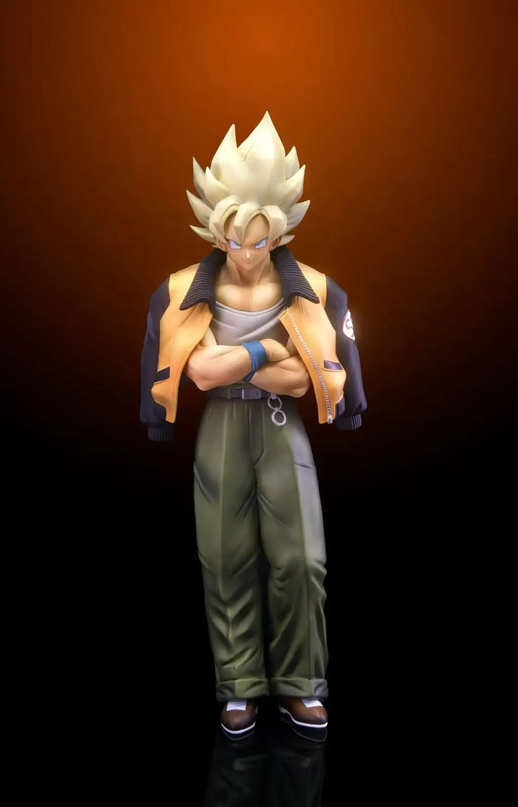 Vf 30cm Dragon Ball Son Goku Anime Figure Super Saiyan Goku Leisure Pvc Action Figurine Statue Collection Model Toy Xmas Gifts