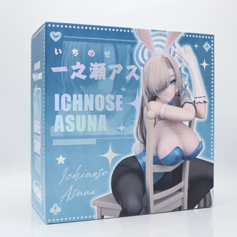 30cm Blue Archive Ichinose Asuna Anime Girl Figure Arona/Kisaki/Asuma Toki/Tsukatsuki Rio Action Figure Adult Model Doll Toys