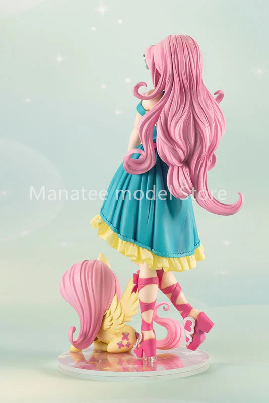 Kotobukiya Original MY LITTLE PONY Bishoujo Fluttershy 1/7 PVC Action Figure Anime Model Toys Collection Doll Gift