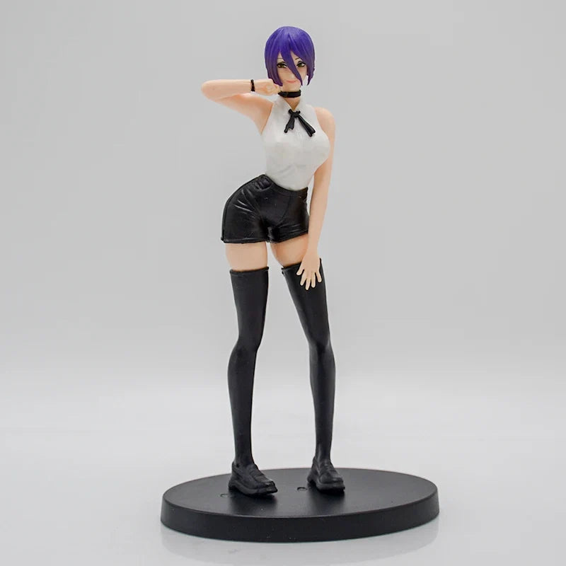 18cm Chainsaw Man Reze Hen Demon Anime Figure Denji/Power Action Figure Aki Hayakawa/Makima Bunny Girl Figurine Model Doll Toys