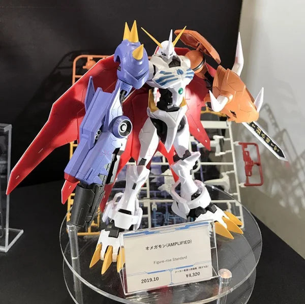 New Bandai Figure-rise Standard  Digital Monster Anime Figure Assembly Omegamon Amplified Action Figure Toys Gifts