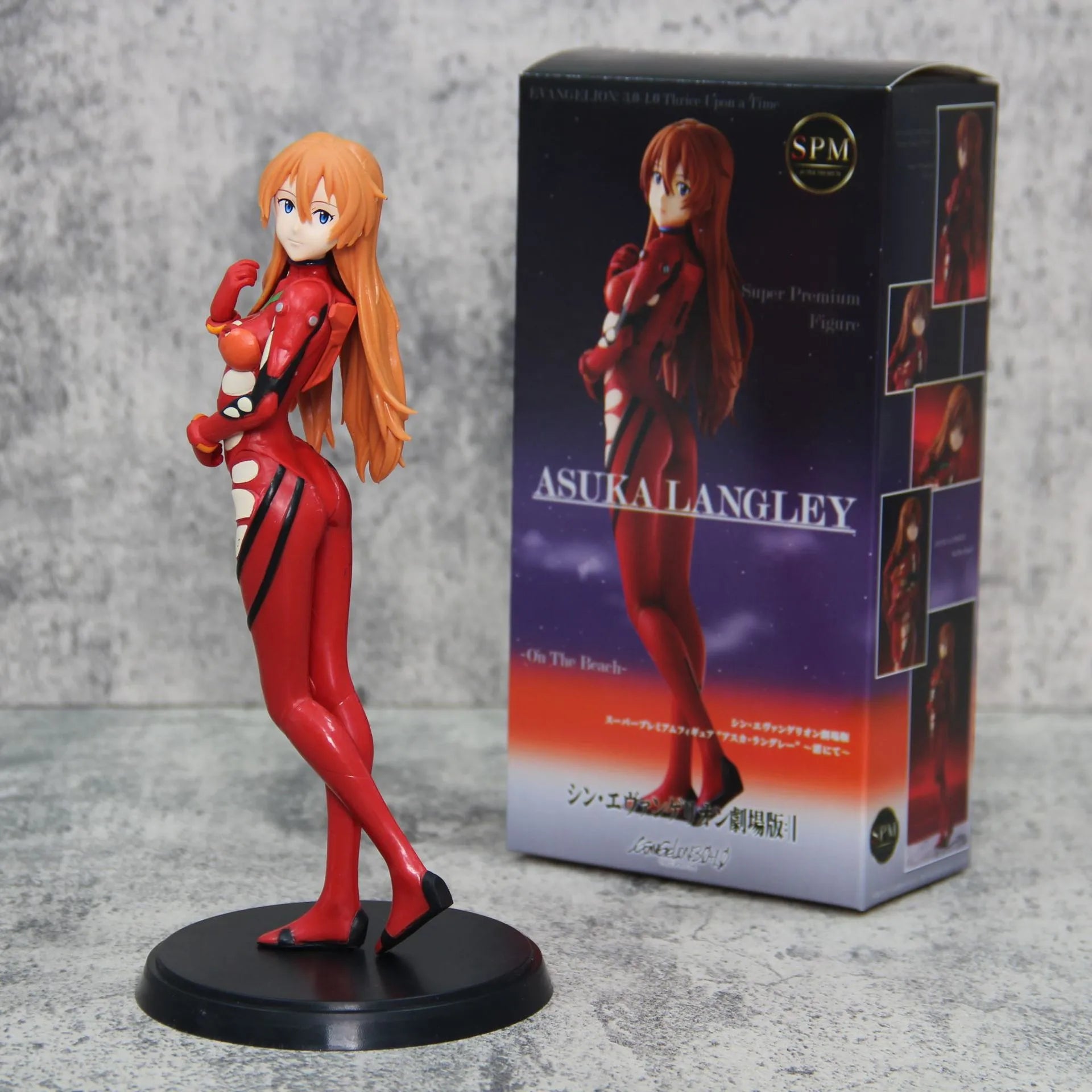 Anime New Theatrical Version Eva Finale Asuka Langley Soryu Seaside Battle Damaged Model Toy Action Figure