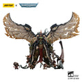 JOYTOY Warhammer 40K Action Figure Mortarion Daemon Primarch of Nurgle with Ancient weapons The Lantern and Silence Model Toys