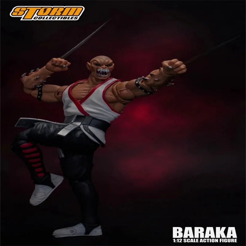 Little Storm Toys 1/12 BARAKA Double Headed Carving 6'' Action Figure In Stock