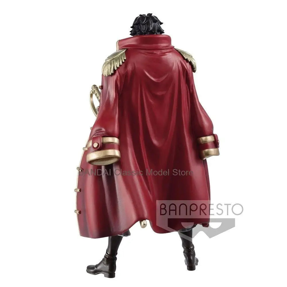 Original Genuine Banpresto  One Piece DXF 17cm Gol D Roger Wanno Country PVC Action Figure  Anime Model Figurines Toys Gift