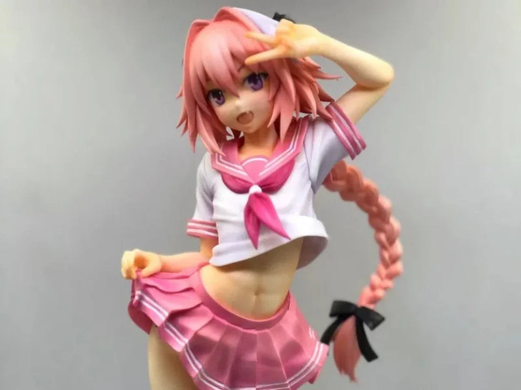 Anime Fate/Grand Order Astolfo Figures kawaii resin GK DIY manual White assembly Model Statue Toys doll Collection Gifts
