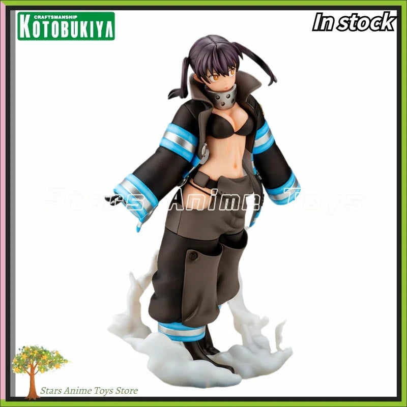 Original Kotobukiya ARTFX J Fire Force Tamaki Kotatsu 1/8 Anime Figure Collection