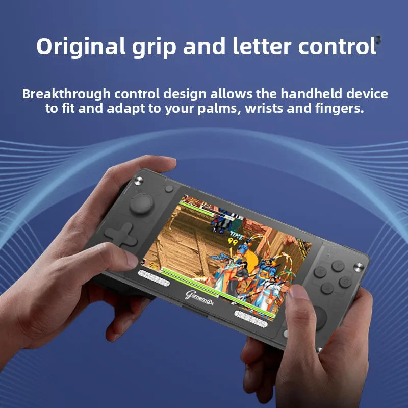 Retro Determiner portable mini video game console, classic game later, 4.0" HD IPS display, over 5000 games, 12 emulators, A390,