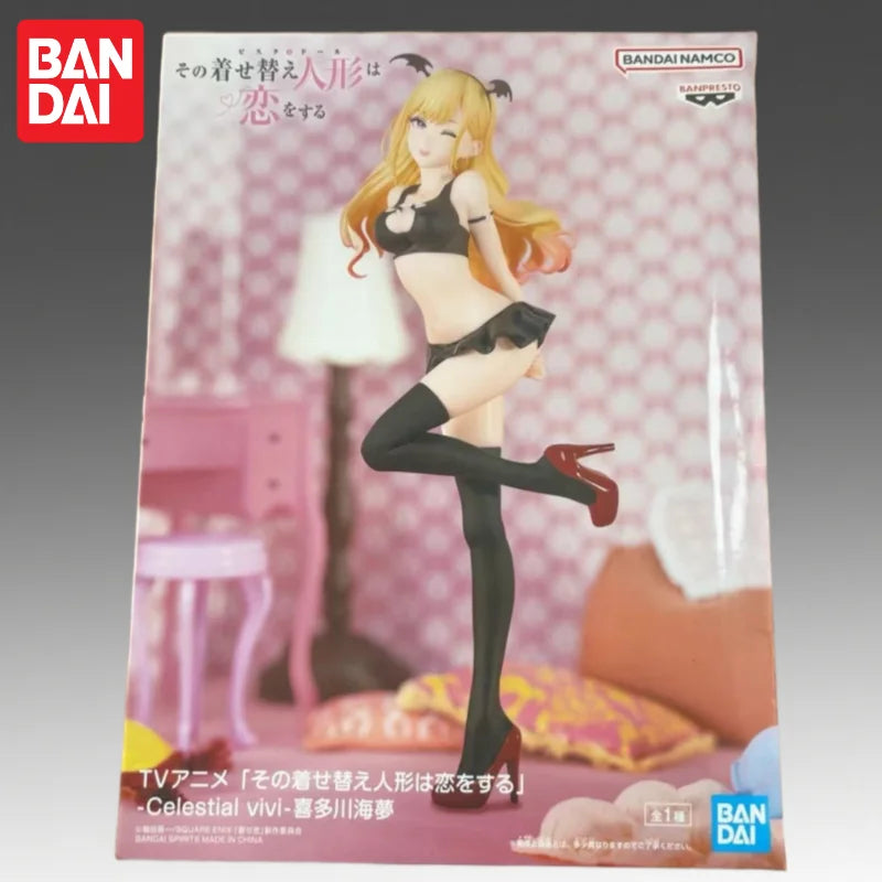 Auf Lager Bandai Original Banpresto My Dress Up Darling Kitagawa Marin Actionfigur Modell Puppe Brandneu Verpackt Anime-Charaktere