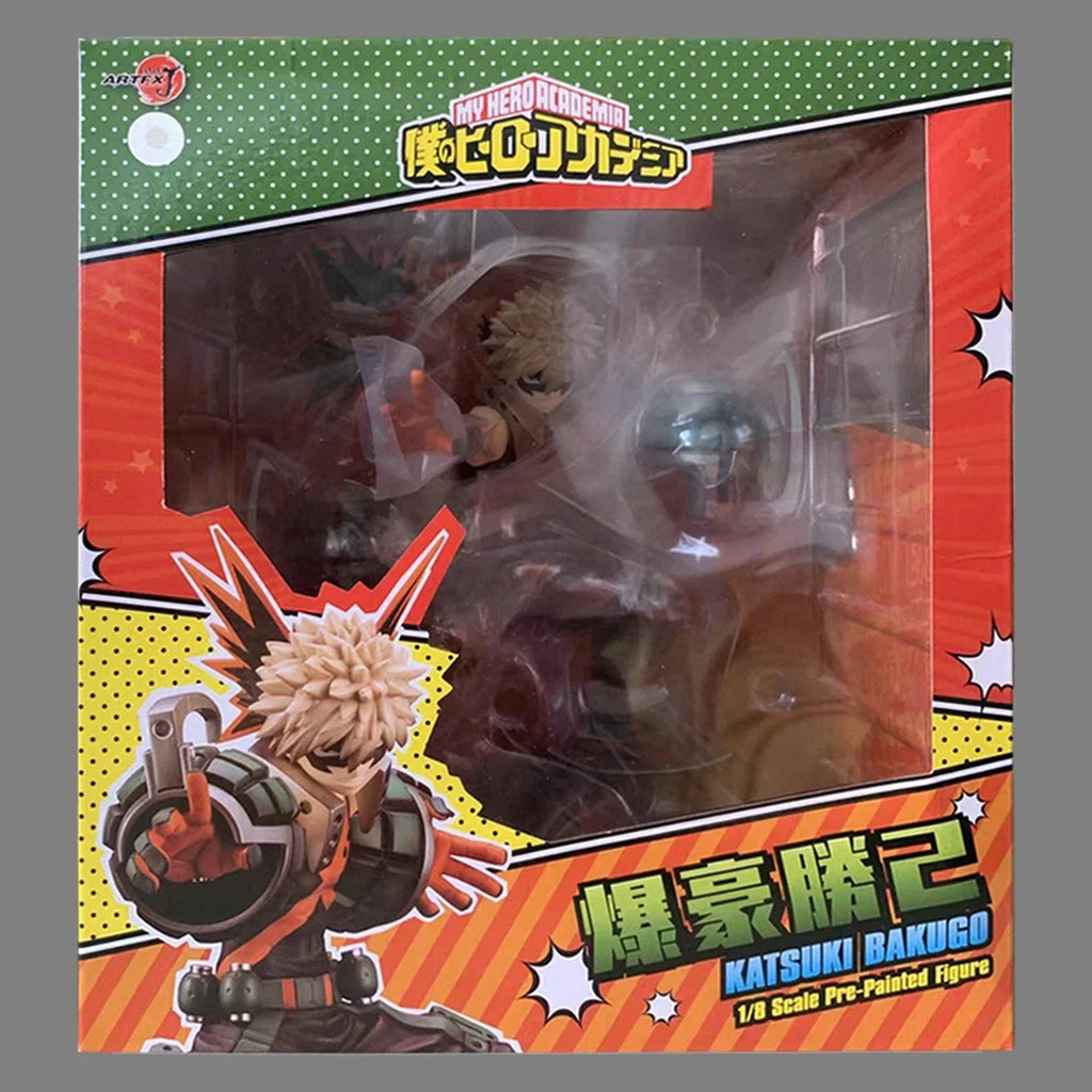 Original Genuine Kotobukiya Prepainted ARTFX J Boku No Hero Academia Bakugo Katsuki 1/8 H=225mm Anime Character Figure Gift Toy