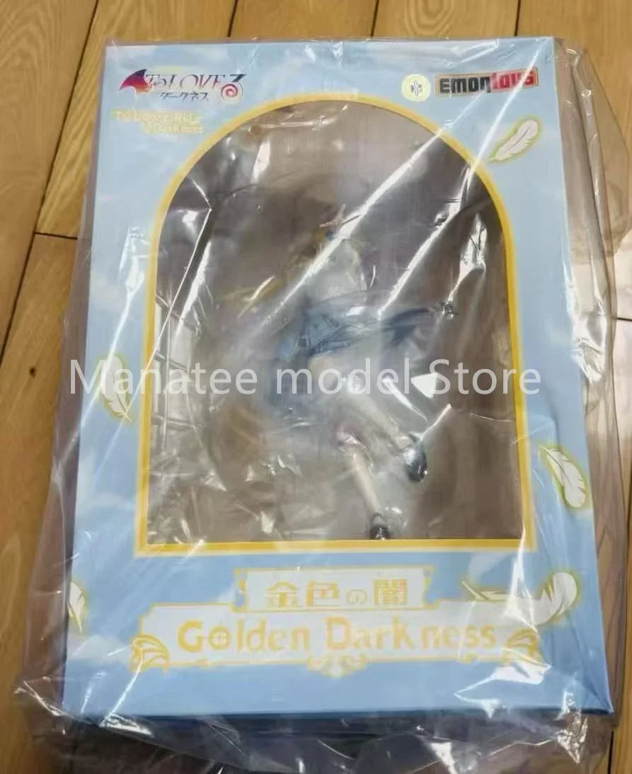 Emontoys Original To Love-Ru Darkness Golden Darkness 1/7 PVC Action Figure Anime Model Toys Collection Doll Gift