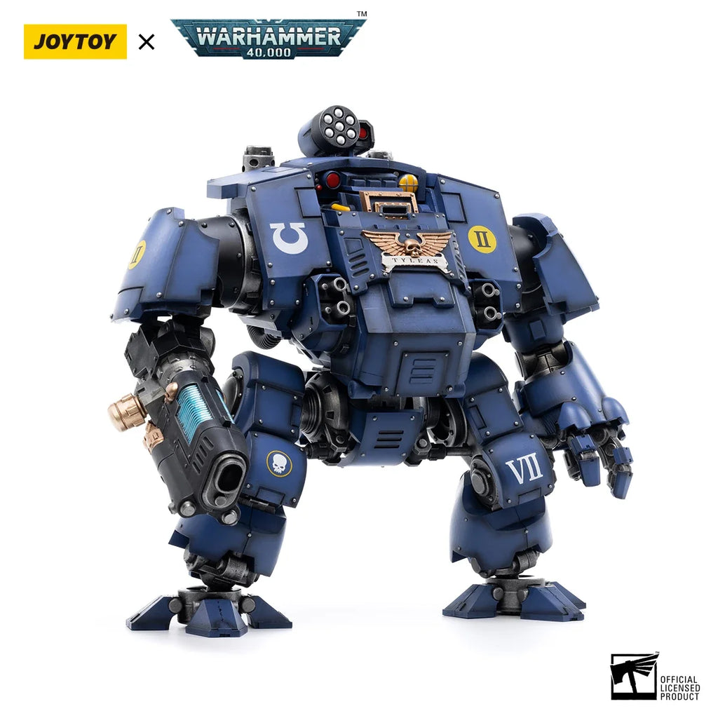 JOYTOY Warhammer 40K 1/18 Action Figure UItramarines Redemptor Dreadnought Brother Tyleas Anime Figure Toys Gift