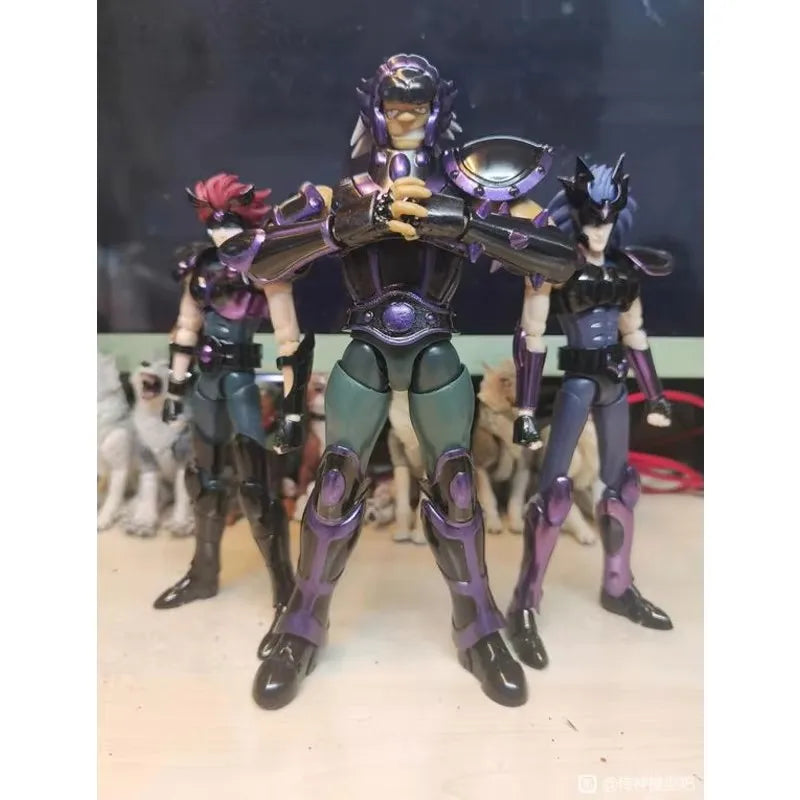 CS Model Saint Seiya Myth Cloth EX Centaurus Babel Auriga Capella Aranea Asterion Touma Argeti Silver Knights of Zodiac Figure