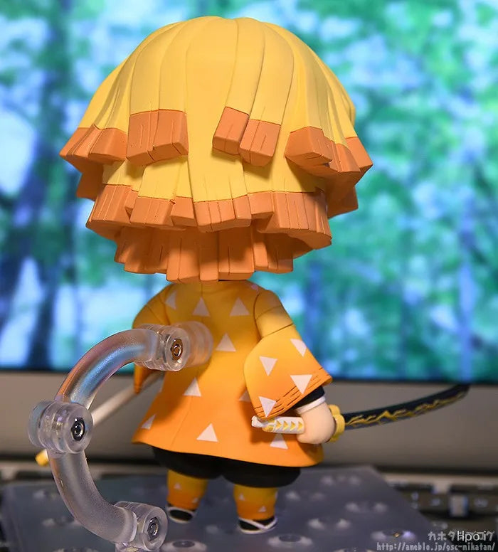 GSC Original Nendoroid Series No.1334 Zenitsu Agatsuma Out of Print Peripheral Figure Toys for Boys Gift Collectible Ornaments