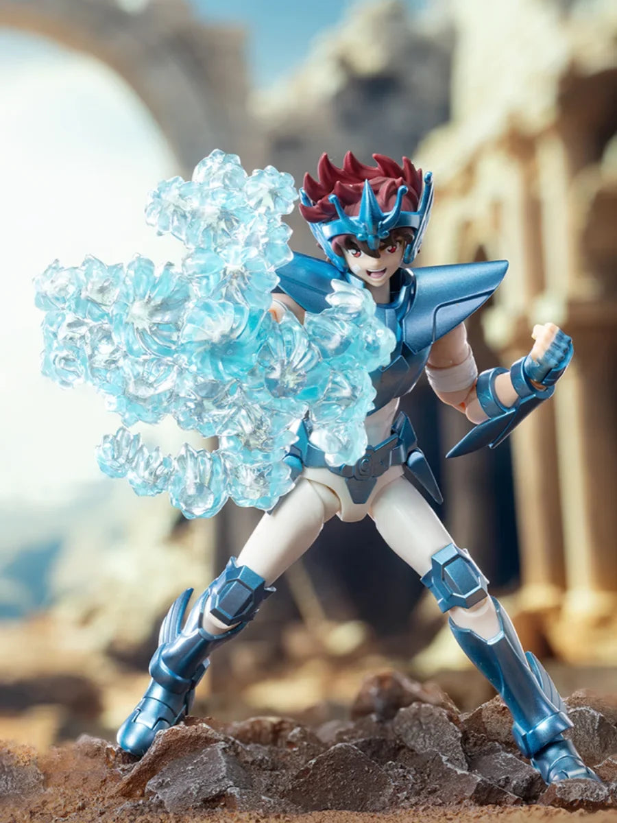 Blk Blokees Saint Seiya Figure Set - Taurus Pegasus Sagittarius - Assembled Collectible Anime Peripheral Model Toys Gift