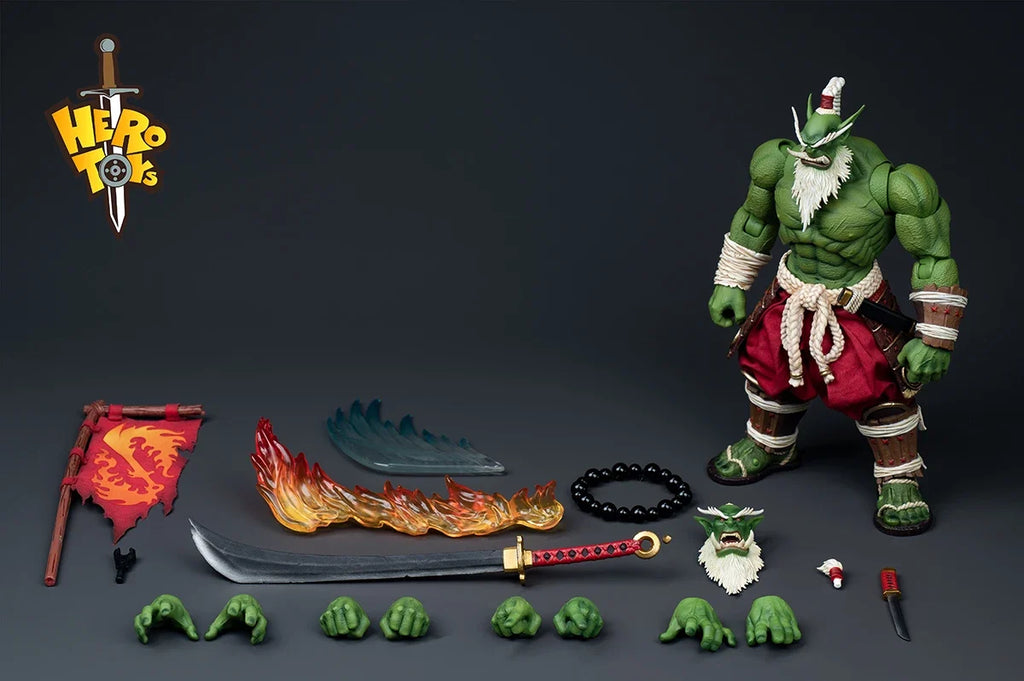 Hero toys Samro Samuluo Grand Master Swordman Orcish 8" 20cm Action Figure Toys Doll Model Collectible Model Gift