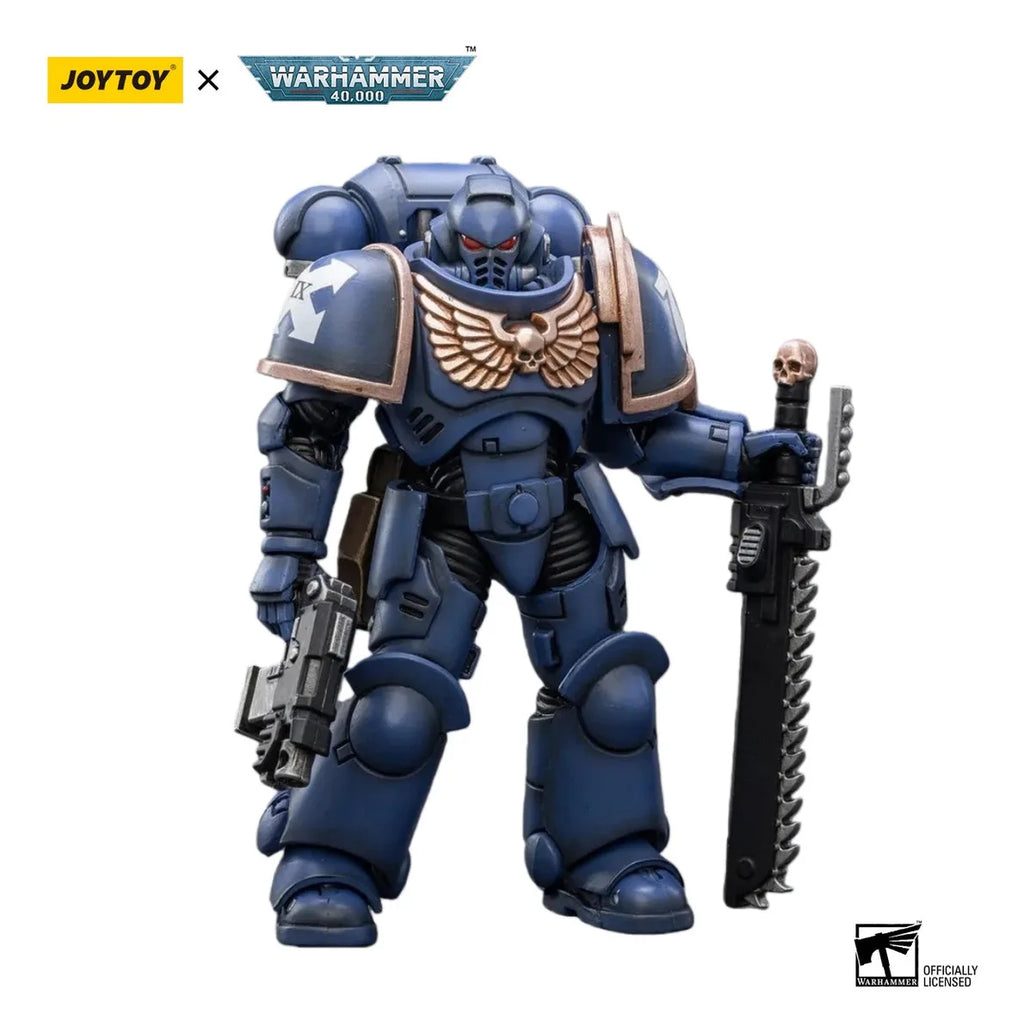 JOYTOY Warhammer 40000/40k Space Marines Ultramarines Outriders Bruder Catonus Actionfigur Puppe Dekoration Sammlung Modell