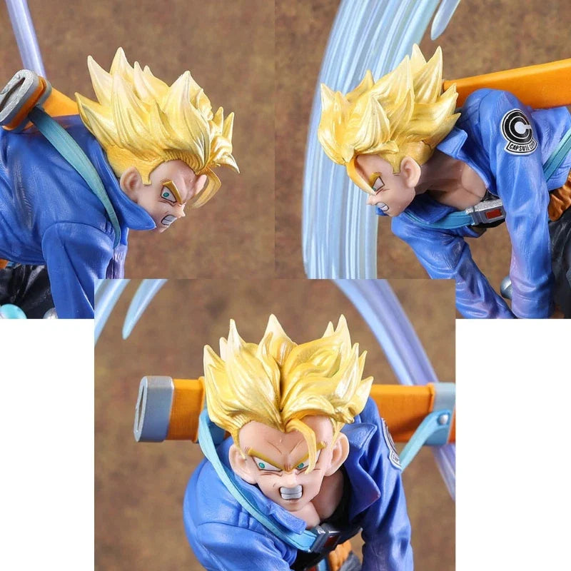 Bandai Figuarts ZERO FZ Super Fierce Battle Super Saiyan Trunks Frieza Doll Figures Collection Gifts