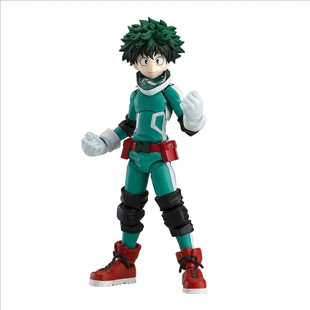 15cm Anime My Hero Academia Figure Midoriya Izuku Action Figure Figma 323 Pbv Model Deku Statue Collectible Desk Ornaments Toy