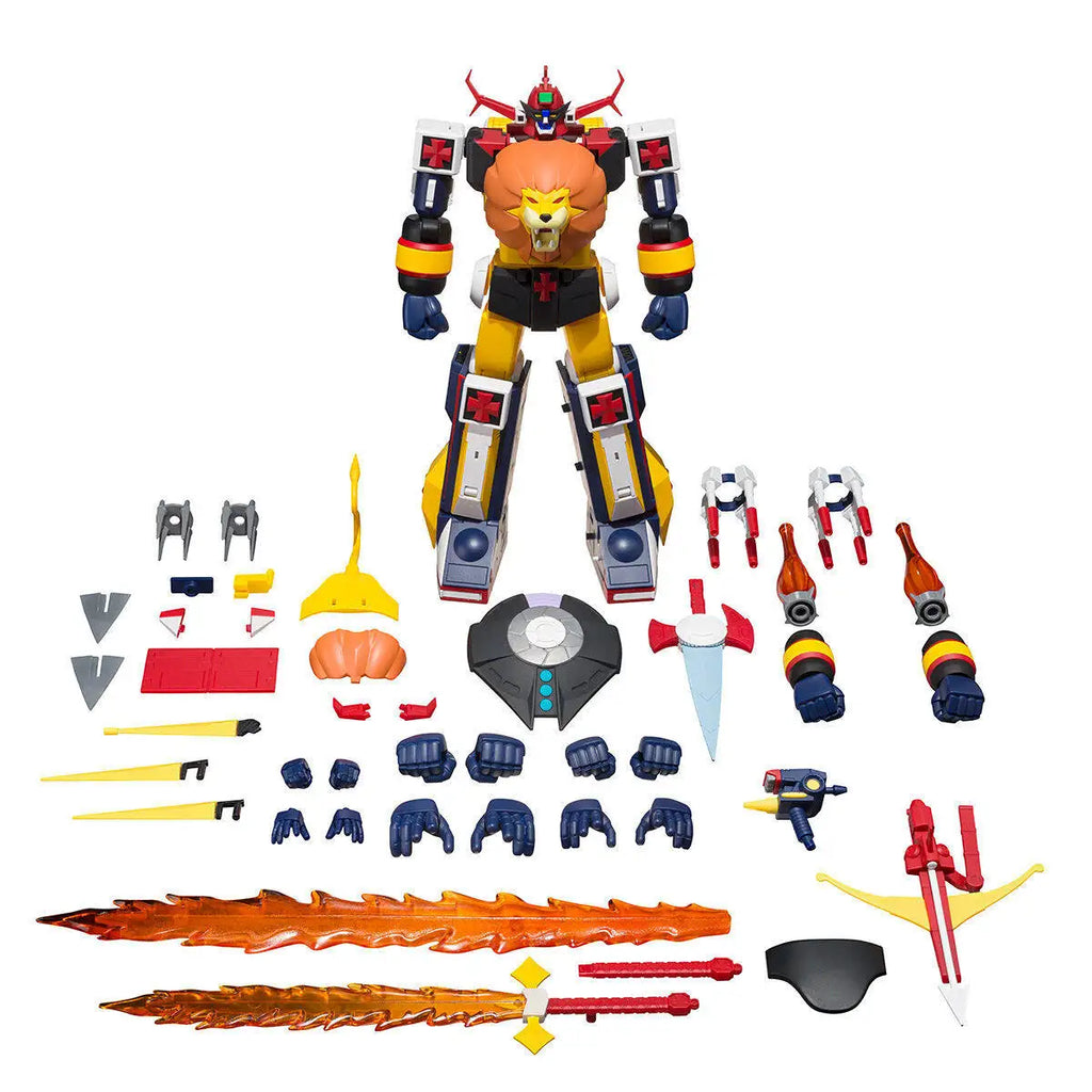 Bandai SMP Future Robot Daltanious Shokugan Cross-In Sonderedition Sammlerstück Montiertes Robotermodellbausatz Anime-Peripheriegeschenk