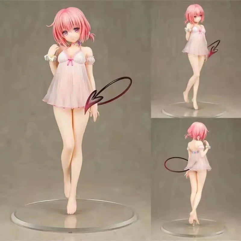 Anime Figures Swimsuit Version - Momo Lala Yuki Collectible Model Toys Sexy Figure From To Love-Ru Darkness Mika Deviluke