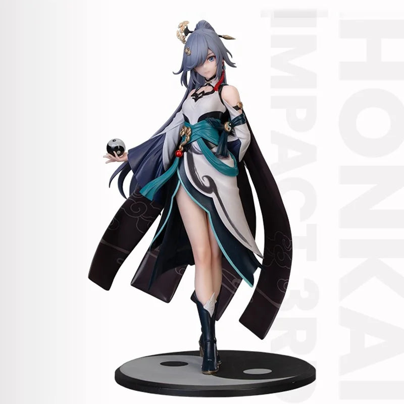 【100%Authentic】IN STOCK Myethos Original Honkai Impact 3rd Fu Hua 1/8 Azure Empyrea Anime Character Model Decoration Gifts Toy