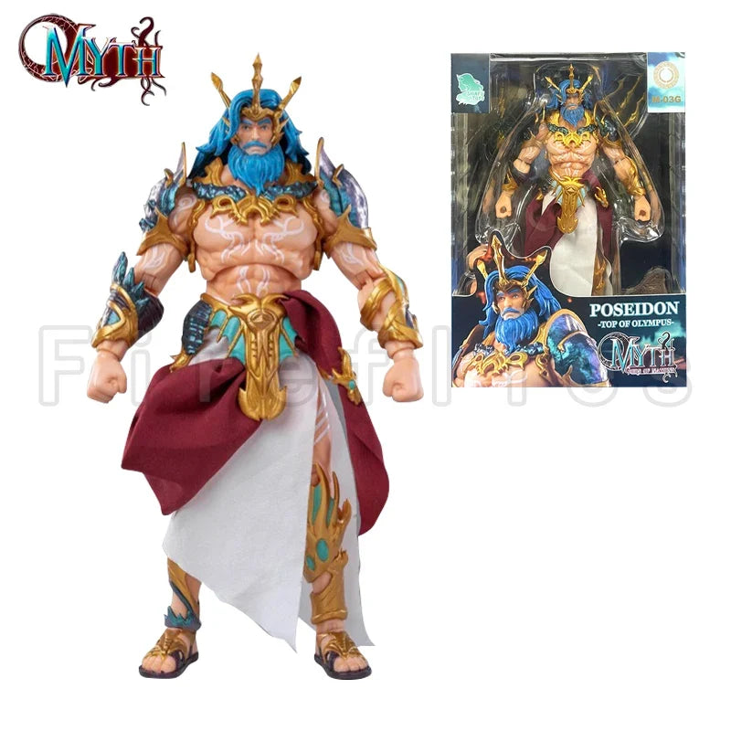 Shinfu Toys 1/12 Action Figure Myth Gods Zeus Hades Poseidon Anime Model For Gift