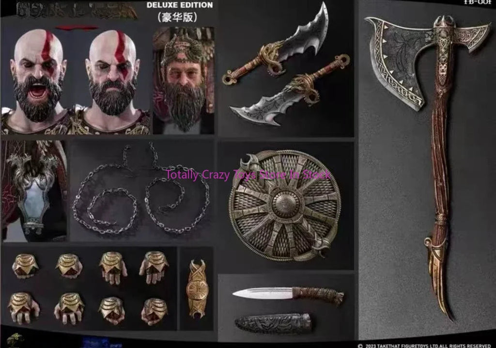 in stock 1/12 God of War Kuiye Deluxe Edition