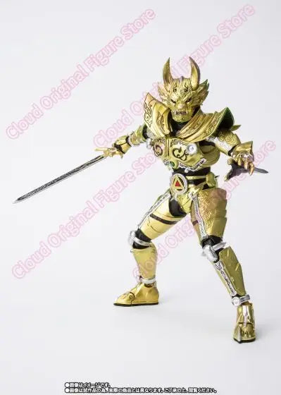 In Stock 100% Original Bandai Spirits S.H.Figuarts Shinkocchou Seihou Garo Ougon Kishi Garo GARO 20th Anniversary Action Figure