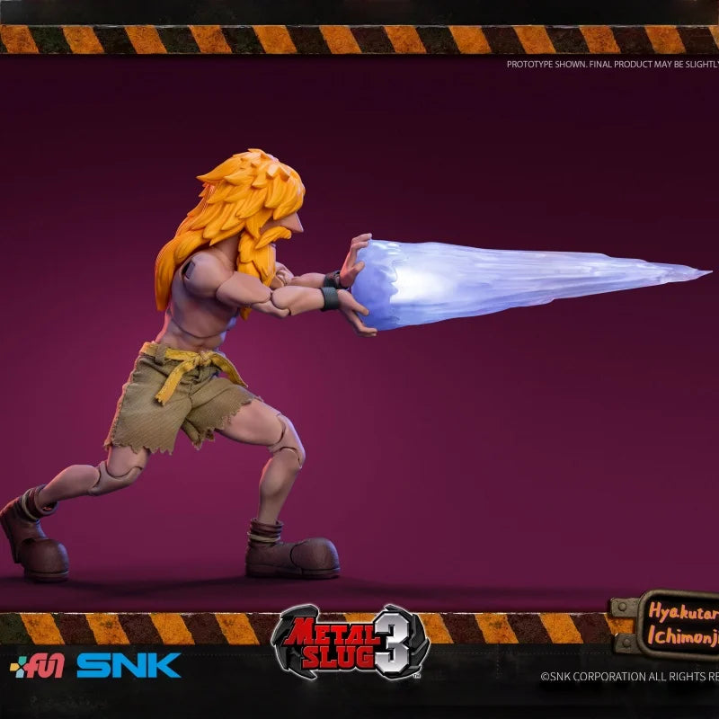 In Stock SNK Metal Slug 1/12 Ichimonji Hyakutarou Action Figure Cloth Outfit Articulated Model Anime Collectible Gift for Gamers