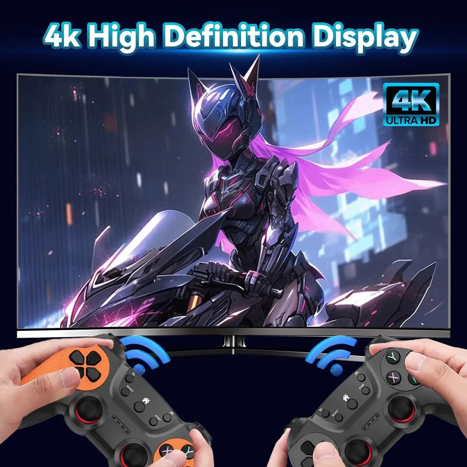 X2Pro TV Game Stick 4K HD Video Handle Game Console 40K/50K Games 64g/128g for PSP Retro Arcade Games PK M15 Pro for Home Gaming
