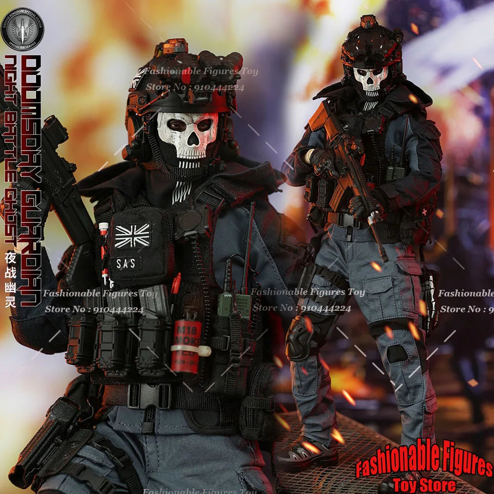 KSTOYS KS21001 1/6 Herren Soldat Doomsday Guardian Nachtkampf Geist Puppe Vollständiges Set 12 Zoll Actionfigur Modell Sammlerspielzeug