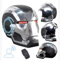 Iron Man Mk5 Helmet 1:1 War Machine Avengers Cosplay Electric Open Close Chinese English Voice Remote Control Gifts Customized