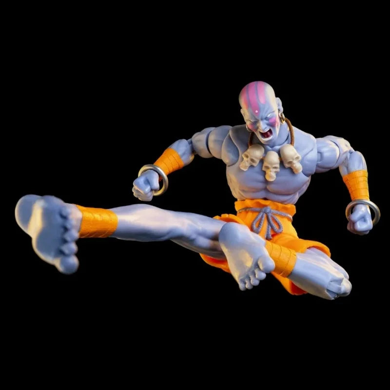 In Stock Jada Toys Street Fighter 2 1/12 Scale Sdcc Exclusive  Action Figure Dhalsim Vega Ken Fei Long Movable Joint Toys Gift