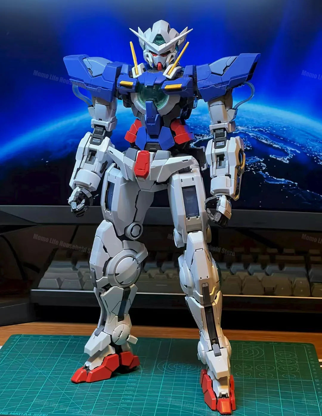 In Stock DABAN PG 1/60 GN 001 Exia Assembly Model Kits Plastic skeleton Kits Anime Action Figure Robot Plastic Model Gifts Toys