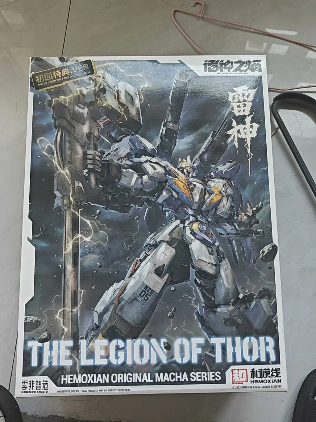 Hemoxian The Legion Of Thor Assembly Model Kit 1/100 Nzs-05-3 Action Figures Entropy Of The Gods Collection Figurine Statue Toy